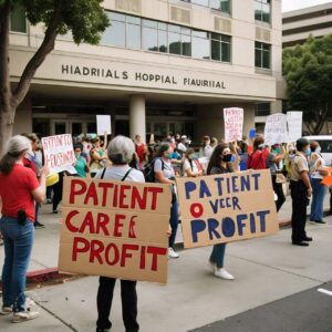 california bans private equtiy healthcare